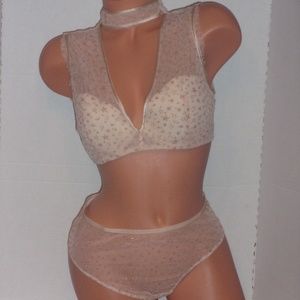 Victoria's Secret Dream Angels choker bra & thong